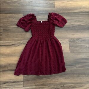 Women’s Maroon dress